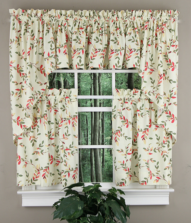 Vintage Vine Tailored Valance