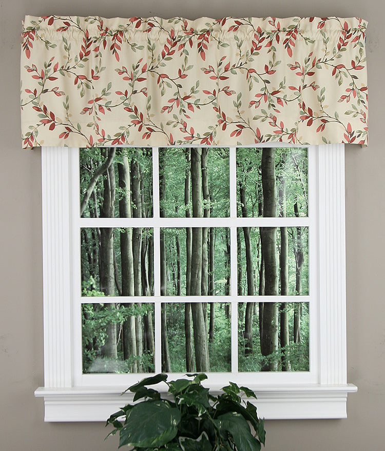 Vintage Vine Tailored Valance