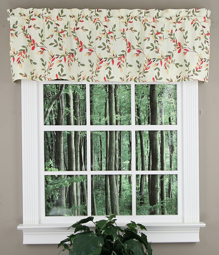 Vintage Vine Tailored Valance