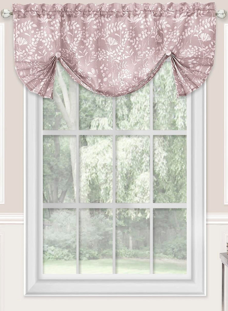 ACHIM Charlotte Pleated Roman Valance