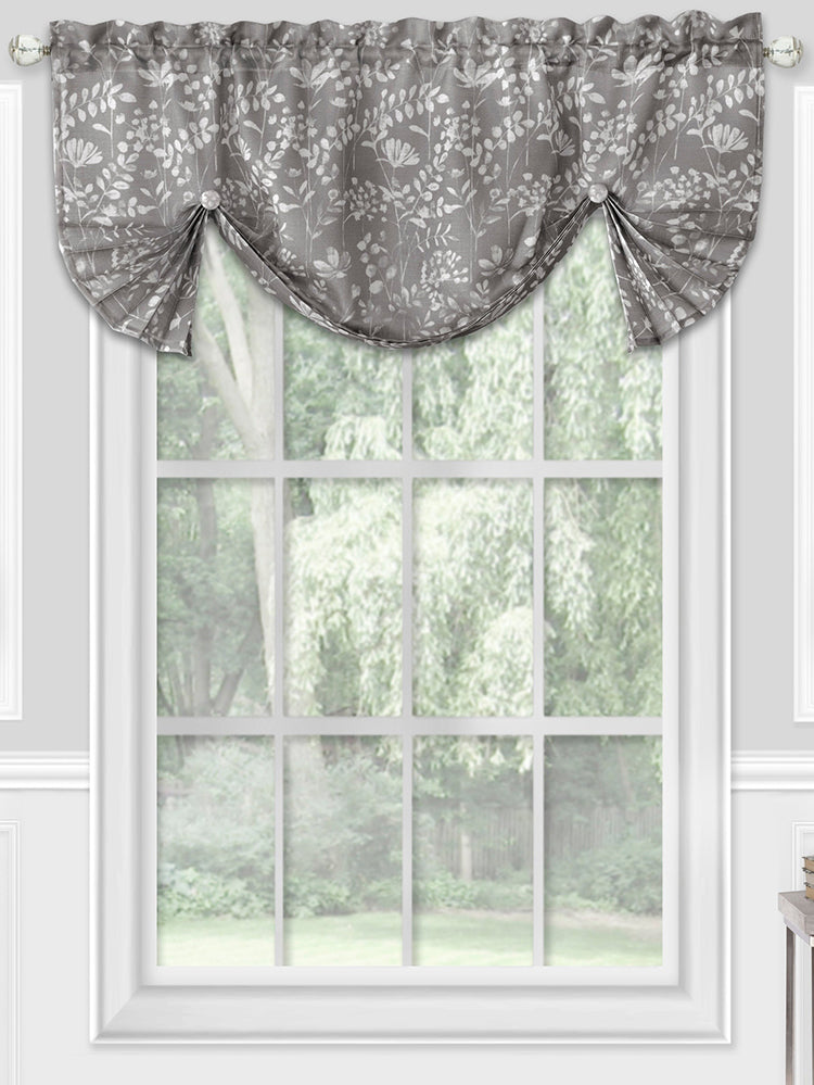 ACHIM Charlotte Pleated Roman Valance - Thumbnail 3