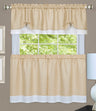 Darcy Valance & Tier Kitchen Curtain Set