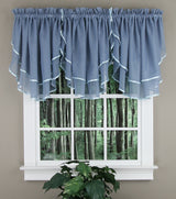 Elegance Voile Sheer Ascot Valance