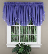 Elegance Voile Sheer Ascot Valance
