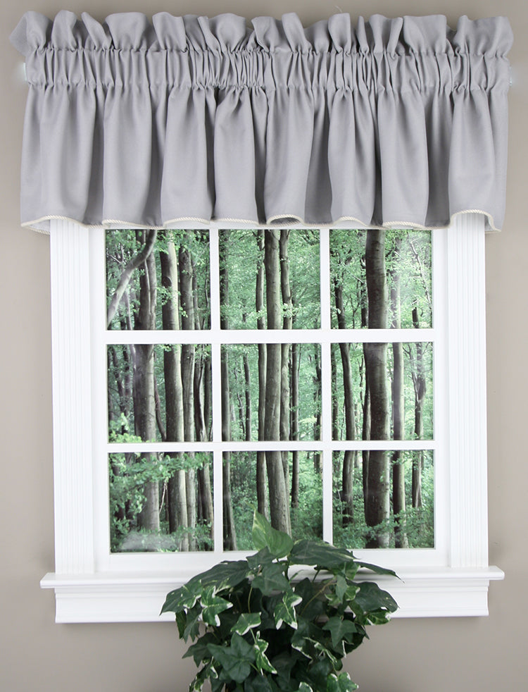 Emmett Lined Straight Valance