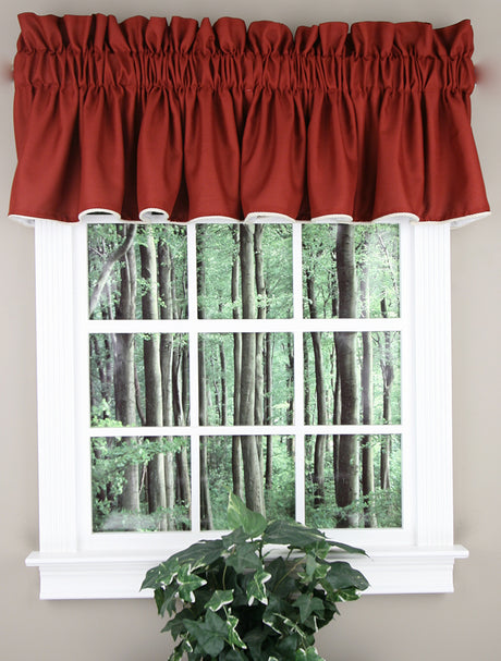 Emmett Lined Straight Valance