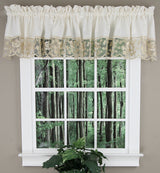 Maribel Embroidered Insert Valance