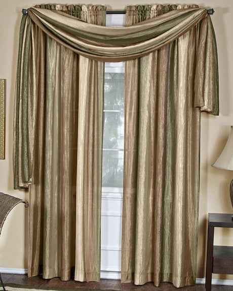 Ombre Semi Sheer Scarf Panel, 50"W X 144"L,