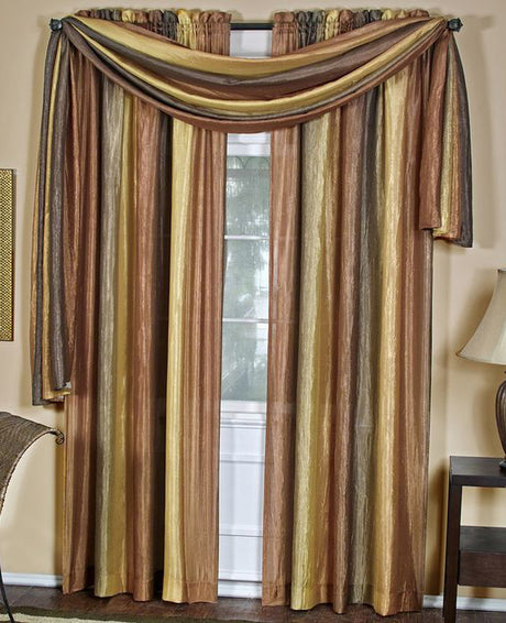 Ombre Semi Sheer Scarf Panel, 50"W X 144"L,