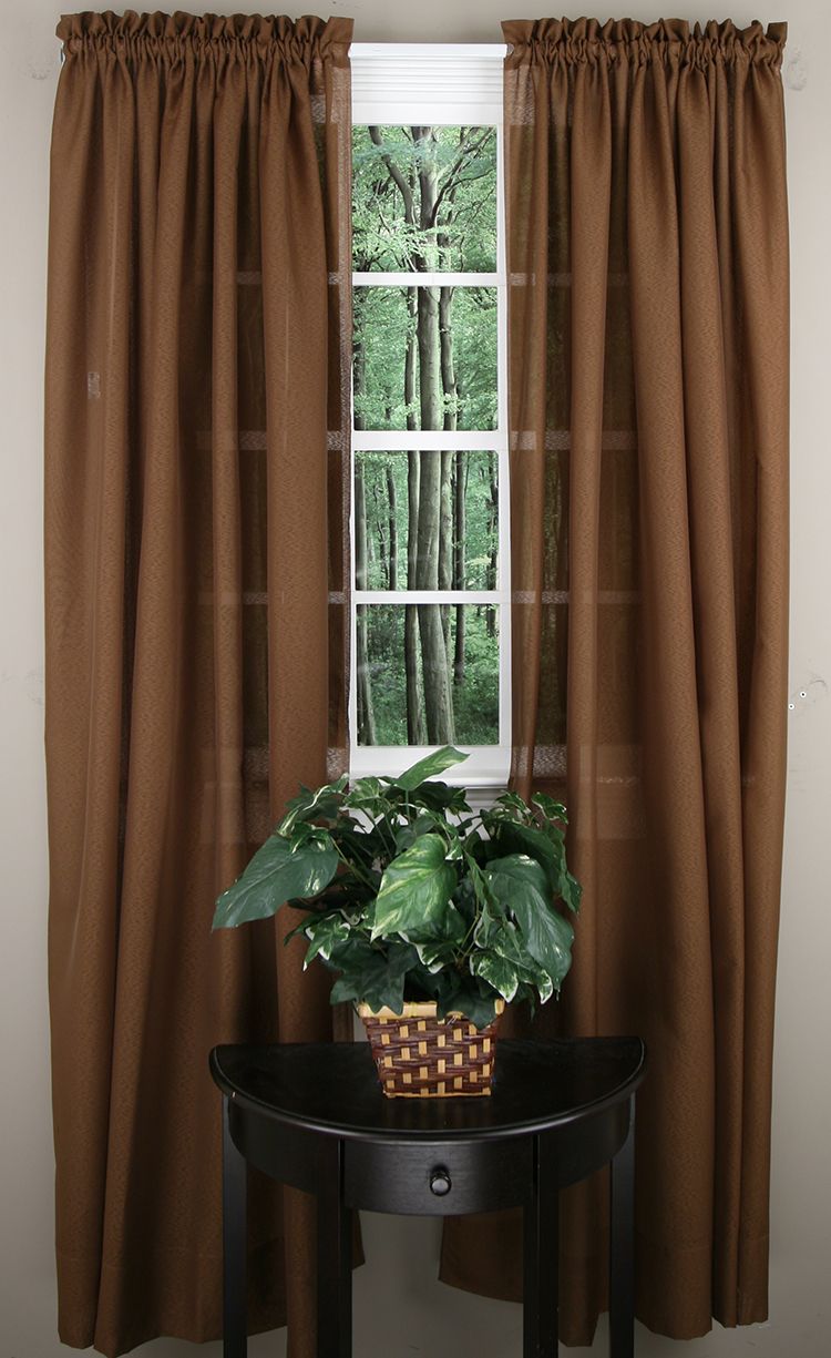 Reverie Sheer Rod Pocket Curtain - Close Out