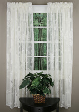 Lacey Embroidered Lace Curtains