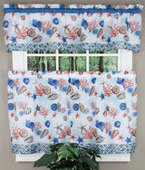 Coastal Complete Kitchen Curtain Set