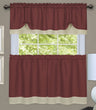Darcy Valance & Tier Kitchen Curtain Set