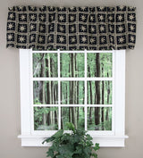 Windsor Star Lined Valance