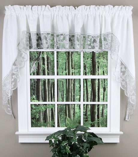 Maribel Embroidered Tier Pair