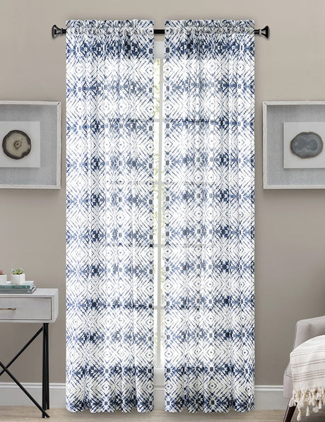 Shibori Crushed Valance