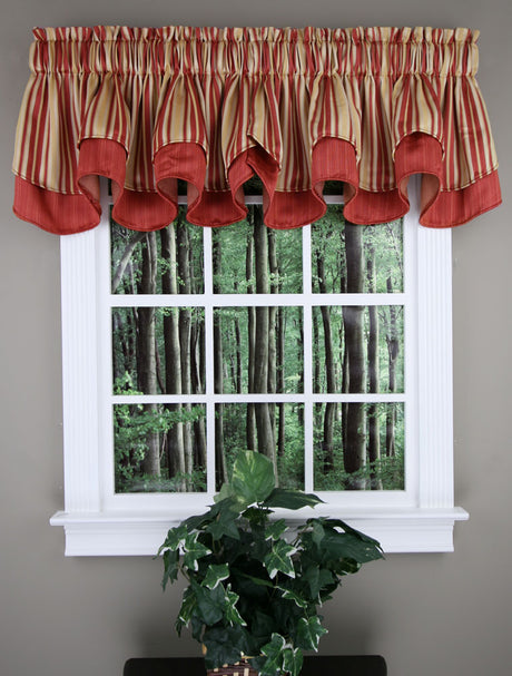 Windsor Layered Curtain Valance