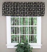 Windsor Star Lined Valance